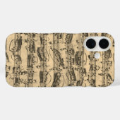 JSバッハの楽譜 Case-Mate iPhoneケース (裏面 (横))
