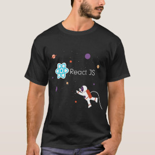 JS ReactJS JSフレームワークのプログラミング Tシャツ