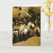 JS Sargentによるパスデループ管弦楽団のリハーサル カード (黄色い花)