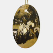 JS Sargentによるパスデループ管弦楽団のリハーサル セラミックオーナメント (左)