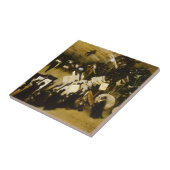 JS Sargentによるパスデループ管弦楽団のリハーサル タイル (側面)