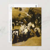 JS Sargentによるパスデループ管弦楽団のリハーサル ポストカード (正面/裏面)