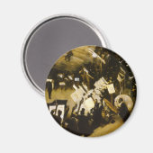 JS Sargentによるパスデループ管弦楽団のリハーサル マグネット (正面/裏面)