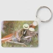 JS Sargentによる妻とのスケッチについて キーホルダー (正面)