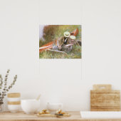 JS Sargentによる妻とのスケッチについて ポスター (キッチン)