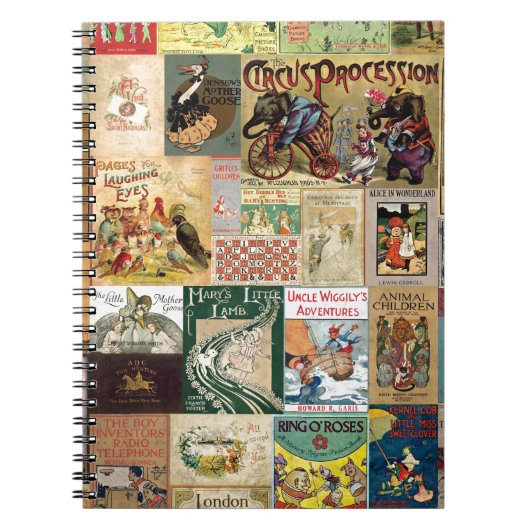 JSBC2 BOOK COVERS BOOKCOVERSコレクションカラフルA ノートブック (正面)