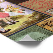 JSBC2 BOOK COVERS BOOKCOVERSコレクションカラフルA ポスター (角)