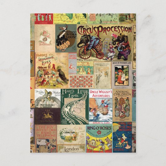 JSBC2 BOOK COVERS BOOKCOVERSコレクションカラフルA ポストカード (正面)