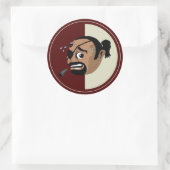 JSC検出ステッカー ラウンドシール (バッグ)