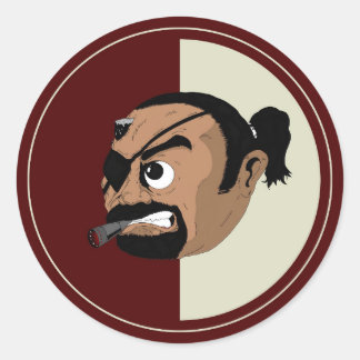 JSC「ステルス」ステッカー ラウンドシール