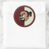 JSC「ステルス」ステッカー ラウンドシール (バッグ)