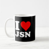 jsn が好き コーヒーマグカップ (左)