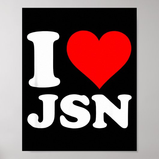 jsn が好き ポスター (正面)