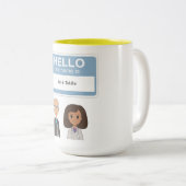 JTのこんにちはマグ ツートーンマグカップ (正面右)