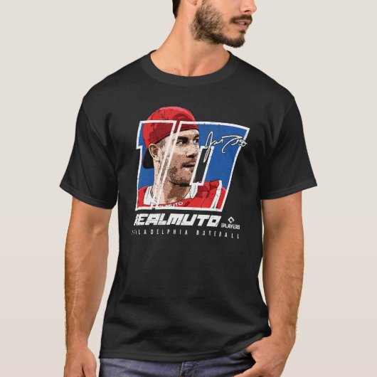 JTリアルムトシルエットフィラデルフィアMLBPA Tシャツ (正面)