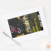 JTACのハラーム 長方形シール (封筒)