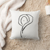 JTGの芸術の枕に"直面します" クッション (ブランケット)