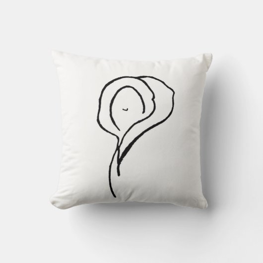 JTGの芸術の枕に"直面します" クッション (正面)