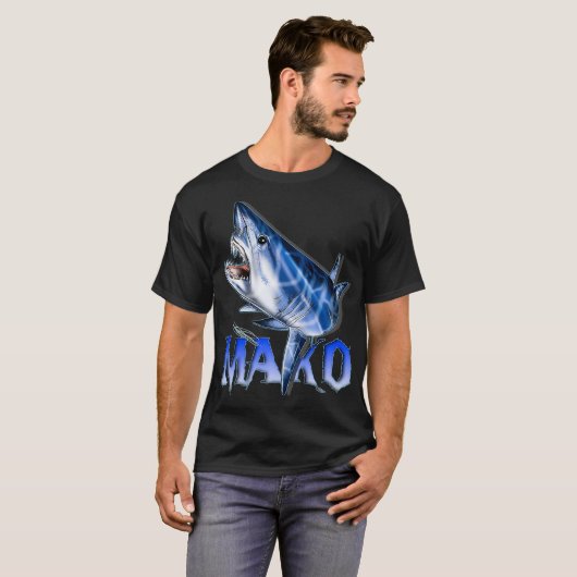 JTrexx Mako Shark  Premium  Tシャツ (正面フル)
