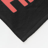 Juの4番目の爆竹の妹おもしろいを交換する フリースブランケット (角)