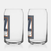 JU ビール缶グラス ガラス缶 (左)