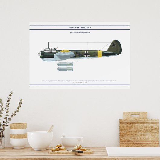 Ju 88負荷3 ポスター (キッチン)