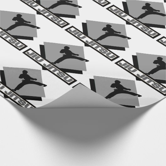 Ju Jitsuのギフトの包装紙の武道のギフト ラッピングペーパー (角)