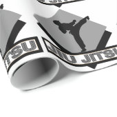 Ju Jitsuのギフトの包装紙の武道のギフト ラッピングペーパー (ロールコーナー)