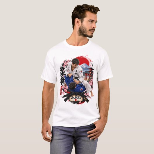 JU JITSU Tシャツ (正面フル)