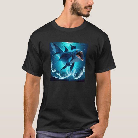 Juan Cabanaによる'FISH' Tシャツ (正面)