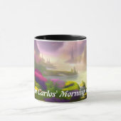 Juan Carlos'モーニングティーパーソナライズされたカスタマイズ マグカップ (中央)