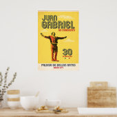 Juan Gabriel Live in Mexico City, Original Print ポスター (キッチン)