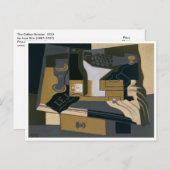 Juan Grisによるコーヒーグラインダー ポストカード (正面/裏面)