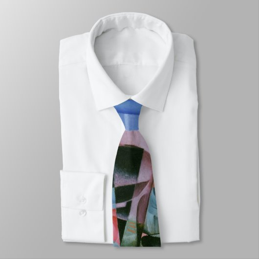 Juan Grisによる開いた窓の前の静物詩 ネクタイ (タイ)