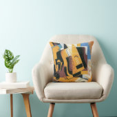 Juan Gris – ギターの写真抽象芸術 クッション (椅子)