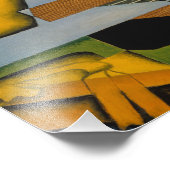 Juan Gris – ギターを使った静物詩 フォトプリント (角)