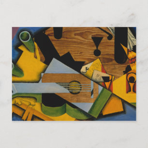 Juan Gris – ギターを使った静物詩 ポストカード