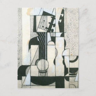 Juan Gris – ギター付き静物詩 ポストカード