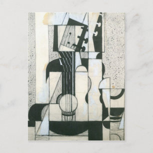 Juan Gris – ギター付き静物詩 ポストカード
