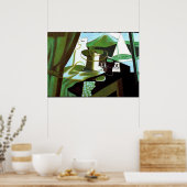 Juan Gris:ザ・ベイ ポスター (キッチン)