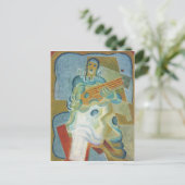 Juan Gris – ピエロ遊スのギター ポストカード (スタンド正面)