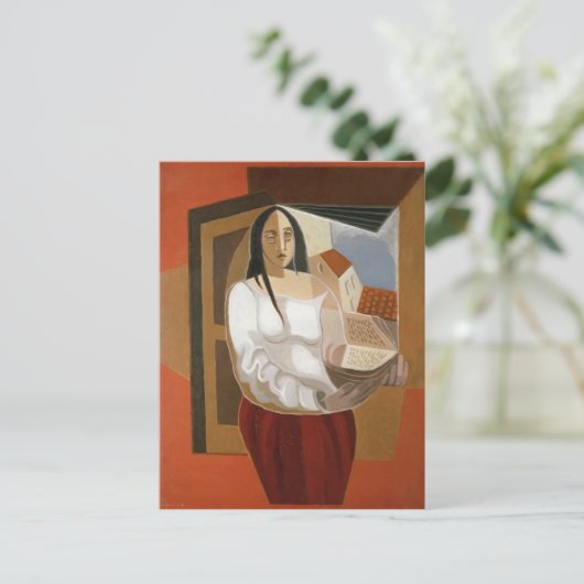 Juan Gris – 読者 ポストカード (スタンド正面)