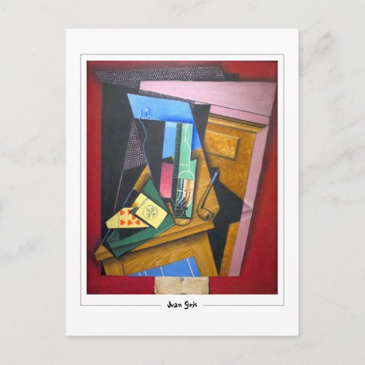Juan Gris #256 -ファインアート葉書 ポストカード (正面)