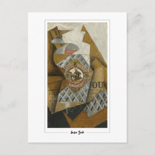 Juan Gris #261 -ファインアート葉書 ポストカード (正面)