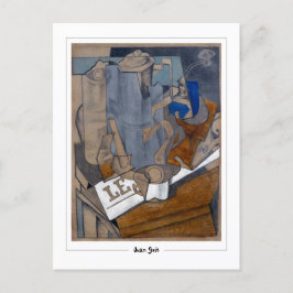 Juan Gris #284 -ファインアート葉書 ポストカード