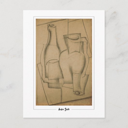 Juan Gris #285 -ファインアート葉書 ポストカード (正面)