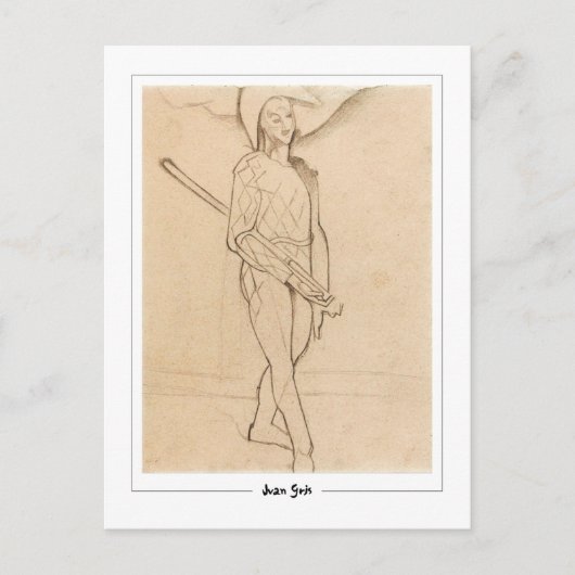 Juan Gris #292 -ファインアート葉書 ポストカード (正面)