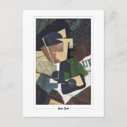 Juan Gris #317 -ファインアート葉書 ポストカード (正面)