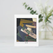 Juan Gris #327 -ファインアート葉書 ポストカード (スタンド正面)