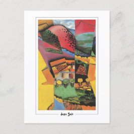 Juan Gris #9 -ファインアート葉書 ポストカード